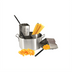 Thumbnail image #1 for Omcan 20 Qt Aluminum Pasta Cooking Set with 4 Stainless Steel Inserts