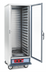 Thumbnail image #1 for Metro C5 1 Series Full-Height Mobile Non-Insulated Heated Holding Cabinet, Clear Door, 35-Pan Capacity