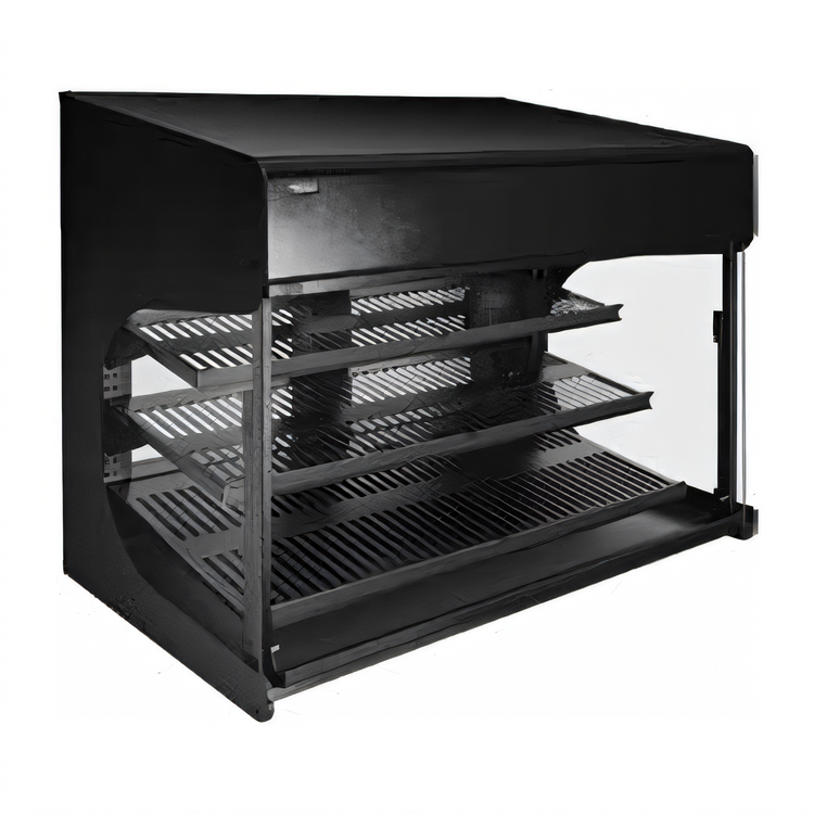 Product image #1 for Hatco Flav-R-Savor Air Curtain Heated Countertop Display Cabinet, Self-Service, 42 Inches Wide, 3 Shelves