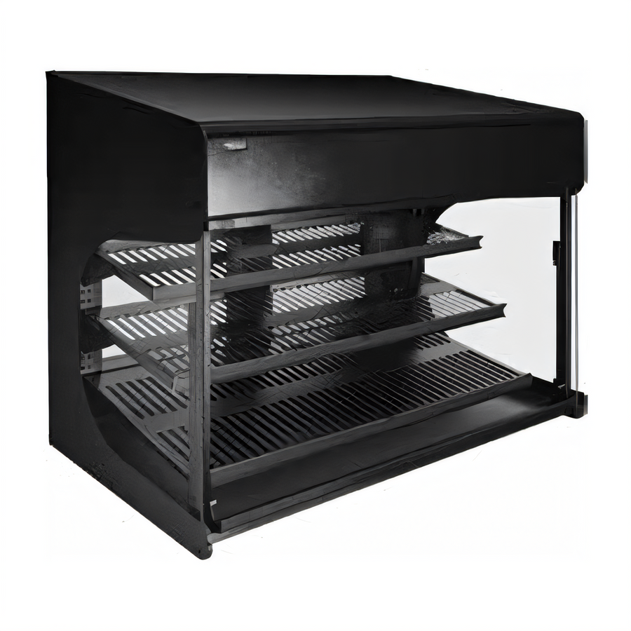 Product image #1 for Hatco Flav-R-Savor Air Curtain Heated Countertop Display Cabinet, Self-Service, 42 Inches Wide, 3 Shelves