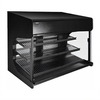 Hatco Flav-R-Savor Air Curtain Heated Countertop Display Cabinet, Self-Service, 42 Inches Wide, 3 Shelves