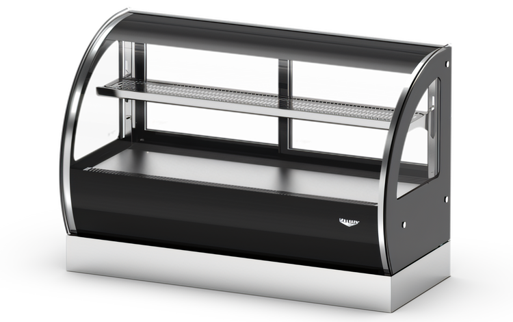 Product image #1 for Vollrath 60-Inch Countertop Full-Service Heated Display Case with Curved Glass Front
