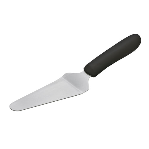 Product image #1 for Winco Offset Pie Server, 4-5/8 x 2-3/8-Inch Stainless Steel Blade, Black Polypropylene Handle