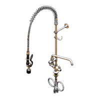 equip Low-Flow Single Hole Deck Mount Pre-Rinse Unit with Add-On Faucet and 12