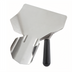 Thumbnail image #1 for Winco French Fry Scoop, Right-Hand, 201 Stainless Steel, Black Bakelite Handle