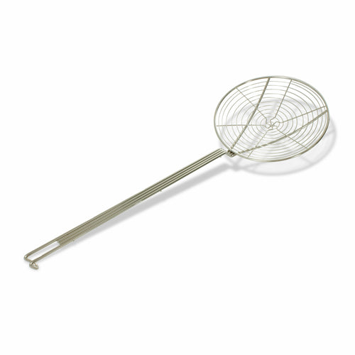 Product image #1 for Crestware 9-Inch Round Spiral Wire Nickel-Plated Steel Skimmer