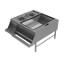Thumbnail image #1 for Prestige Double Service Station with Right-Side Pass-Thru Ice Bin and 10-Circuit Cold Plate