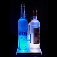 Beverage-Air 24-Inch Double-Wide Lighted Liquor Shelf, 12-Bottle Capacity