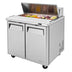 Thumbnail image #1 for Turbo Air M3 Series 36-Inch Two-Section Sandwich/Salad Prep Table with 10-Pan Top and Rear-Mount Self-Contained Refrigeration
