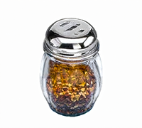 American Metalcraft 3307 Red Pepper & Cheese Shakers Case of 36