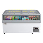 Thumbnail image #1 for Koolmore KM-ISCF-59AF Chest Freezer, 20.5 cu. ft. capacity, convertible freezer/refrigerator, 59"W, (2) dual sliding dual-pane tempered glass lids