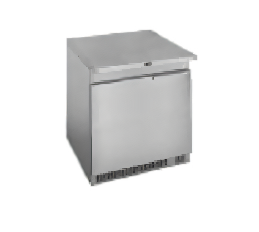 Product image #1 for Randell 27-Inch Undercounter Reach-In Freezer, 1 Section, Right-Hinged Solid Door, Self-Contained Rear-Mounted Refrigeration