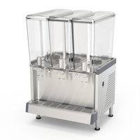 Crathco Simplicity Bubbler Triple-Agitator Tall Pre-Mix Cold Beverage Dispenser