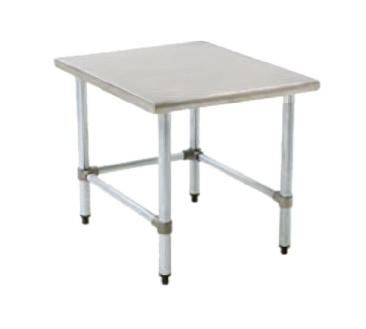 Product image #1 for Eagle Group 30-Inch x 30-Inch Stationary Mixer Stand with Stainless Steel Top and Galvanized Tubular Base