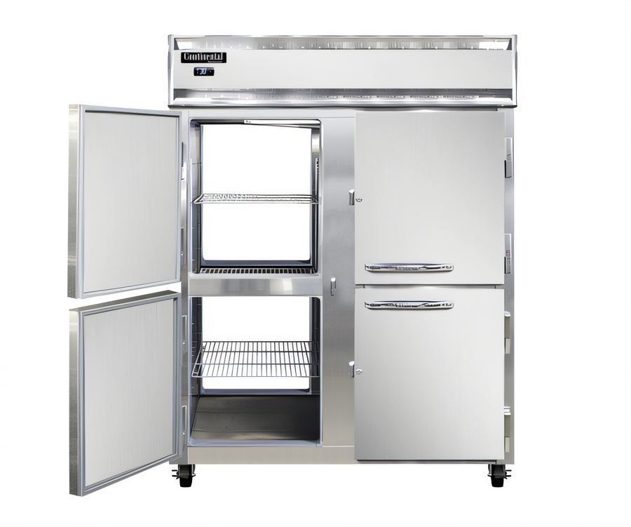 Product image #1 for Continental Refrigerator 2FENPTHD Two-Section Extra-Wide Pass-Thru Freezer