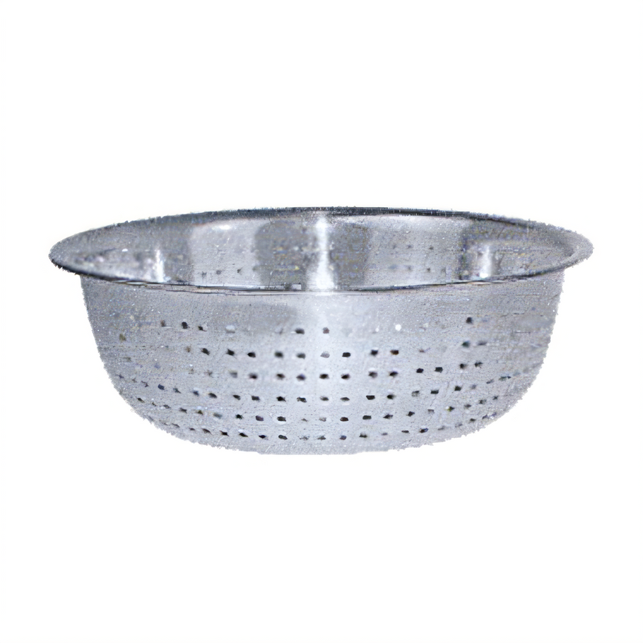 Product image #1 for Winco 13-Inch Stainless Steel Chinese Colander with 2.5mm Holes