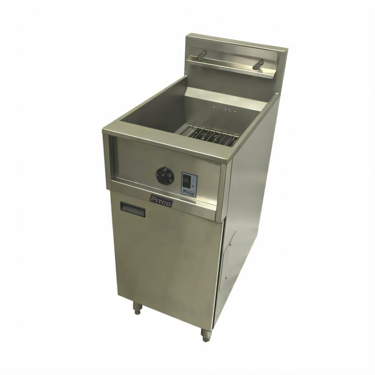 Product image #1 for Pitco E35 Electric Floor Fryer, 35 lb Oil Capacity, Full Frypot