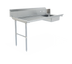 Thumbnail image #1 for Steel Works Stainless 60-Inch Left-to-Right Soiled Dish Table with Pre-Rinse Bowl