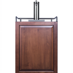 Thumbnail image #1 for Summit Commercial SBC682PNR Panel-Ready Indoor/Outdoor Beer Kegerator, 5.6 Cu. Ft., Single Tap, Built-In/Freestanding