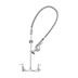Thumbnail image #1 for T&S Brass EasyInstall Wall Mount Pre-Rinse Unit, 8-Inch Centers, 44-Inch PVC Hose