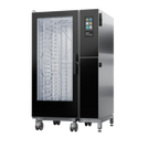 Thumbnail image #1 for Blodgett (Middleby) Blodgett Combi INVOQ 202BLE Roll-In Electric Boilerless Combi Oven Steamer, Touchscreen, 15 Full-Size Sheet Pan Capacity