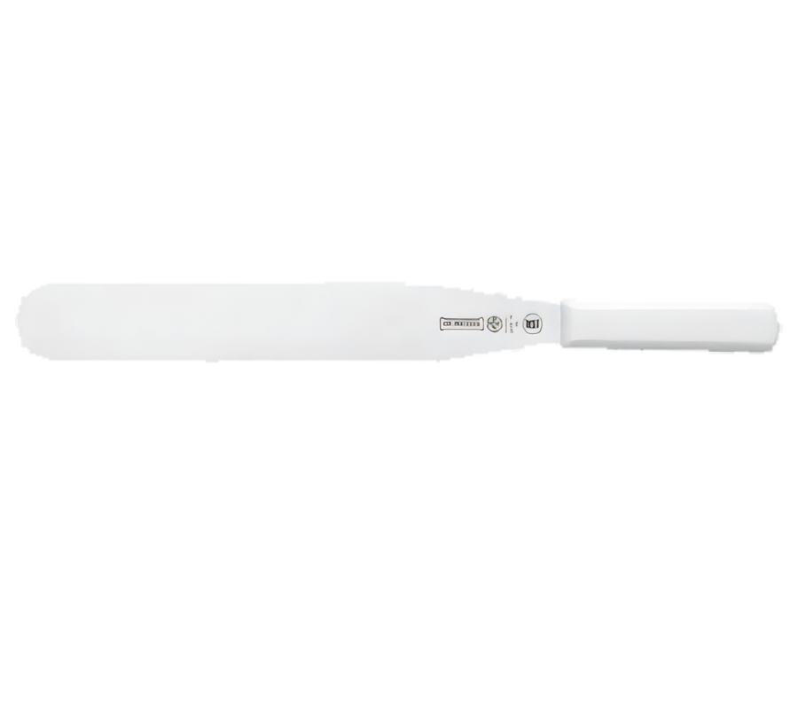 Product image #1 for Mundial 12-Inch Baker's Icing Spatula with Stainless Steel Blade and White Polypropylene Handle