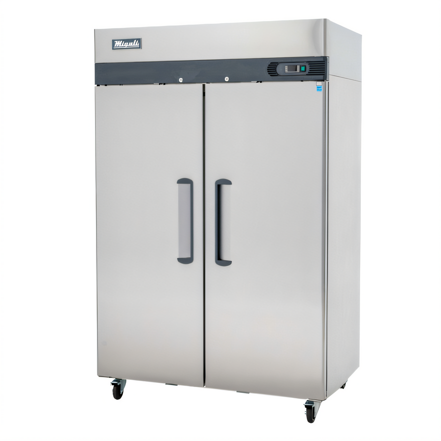 Product image #1 for Migali Competitor Series® Two-Section Reach-In Freezer, 49.0 Cu. Ft., Top Mount, Stainless Steel