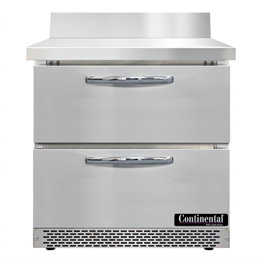 Product image #1 for Continental Refrigerator SWF32NBS-FB-D 32" One-Section Worktop Freezer with Drawers