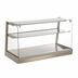 Thumbnail image #1 for Antunes 47.75-Inch Wide Countertop Two-Tier Heated Display Cabinet, Open Back