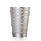 Thumbnail image #1 for Mercer Culinary Barfly M37198 18 oz 18/8 Stainless Steel Cocktail Shaker with Diamond Lattice Etched Exterior Case of 6