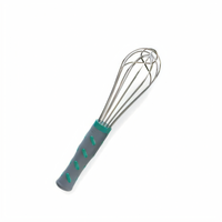 Vollrath Jacob's Pride 10-Inch French Whip with Aqua Nylon Handle