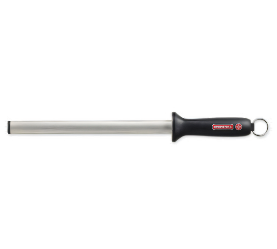 Product image #1 for Mundial 10-Inch Diamond Sharpening Steel with Black Poly Handle