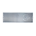 Thumbnail image #1 for Surface-Mount 8 Inch x 24 Inch Brushed Stainless Steel Drip Tray Trough with Glass Rinser