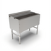 Thumbnail image #1 for John Boos Slim-Line UBIB-1836 Underbar Ice Bin/Cocktail Unit with 2-Piece Sliding Lid, 36