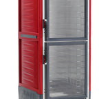 Thumbnail image #1 for Metro C5 Insulation Armour C539-CDC-L Full-Height Mobile Heated Holding & Proofing Cabinet, 35-Pan, Clear Dutch Doors