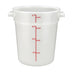 Thumbnail image #2 for Winco PPRC-4W Commercial Food Storage Containers Case of 12