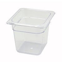 Winco SP7606 Poly-Ware Plastic Food Pans Case of 24