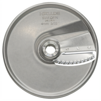 Hobart 5/32-Inch Crimping Slicing Plate, Stainless Steel Food Processor Part