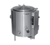 Thumbnail image #1 for Groen 80 Gallon Gas Self-Contained Steam Jacketed Stationary Floor Kettle