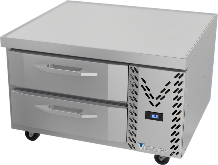 Product image #1 for Victory Refrigeration CBF36HC 36-Inch Two-Drawer Chef Base Freezer