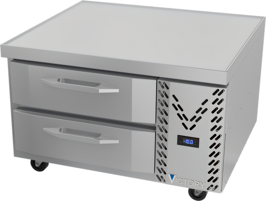 Product image #1 for Victory Refrigeration CBF36HC 36-Inch Two-Drawer Chef Base Freezer