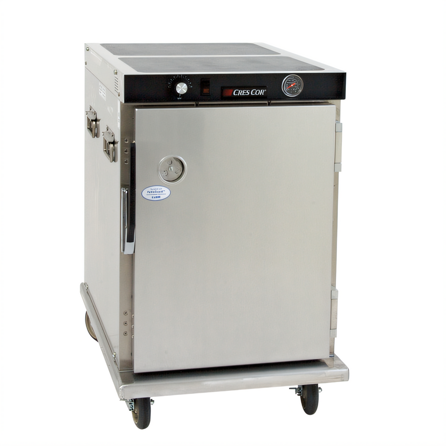 Product image #1 for Cres Cor Half-Height Insulated Mobile Heated Holding Cabinet for 18 x 26 Pans, 8-Pan Capacity, 120V
