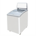 Thumbnail image #1 for Excellence Mini Bunker Dual-Temp Chest Refrigerator/Freezer, 23-Inch W, 4.8 Cu. Ft., Sliding Glass Doors