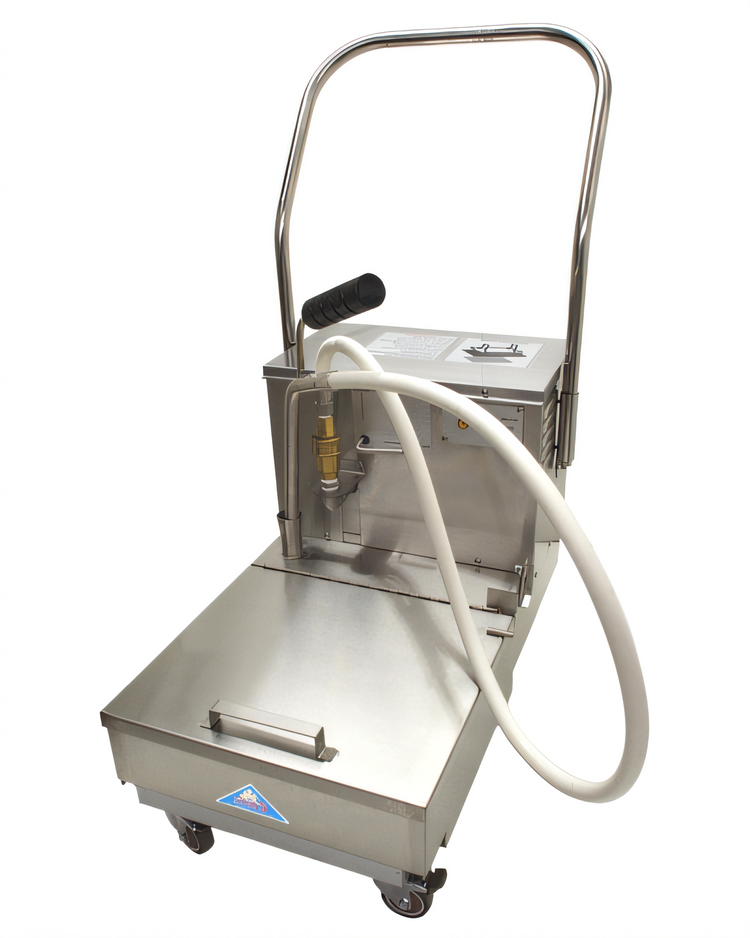 Product image #1 for Castle Low-Profile Portable Fryer Oil Filter, 85 lb Capacity, 120V