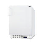 Thumbnail image #1 for Summit Commercial ALFZ36 Undercounter Reach-In All-Freezer, 2.68 cu. ft., White, Reversible Solid Door, Digital Thermostat