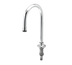 Thumbnail image #1 for Rigid Gooseneck Faucet Spout with Rose Spray, 5-1/2 Inch Spread