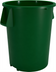 Thumbnail image #1 for Bronco 44-Gallon Green Round Stackable Waste Container
