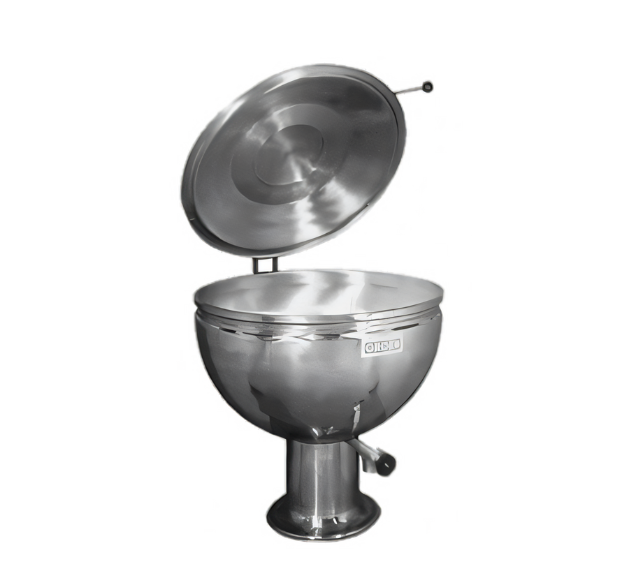 Product image #1 for Groen GPT-60 60-Gallon Direct Steam Full Jacket Steam Kettle with Pedestal Base