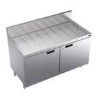 Thumbnail image #1 for Krowne Royal Series KR24-SD48 48-Inch x 24-Inch Underbar Drainboard with Enclosed Cabinet Base and 2 Locking Hinged Doors