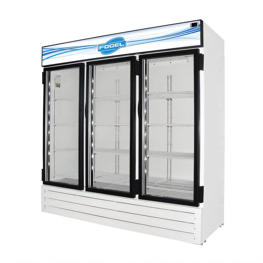 Product image #1 for Howard-McCray CR-65-HC-US Fogel, Glass Door Reach In Glass Door Merchandisers